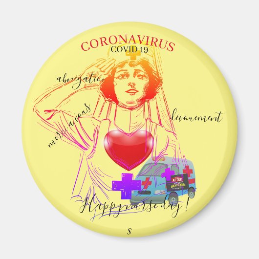 Corona Magneet (Voorkant)