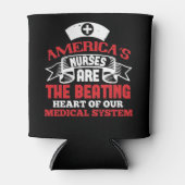 Corona Nurses - Amerikaanse verpleegsters Blikjeskoeler (Voorkant)