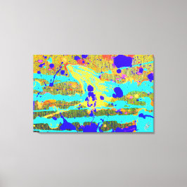 Corona-ontlading Canvas Afdruk