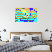 Corona-ontlading Canvas Afdruk (Insitu (Slaapkamer))