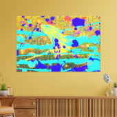 Corona-ontlading Canvas Afdruk (Insitu (Woonkamer))