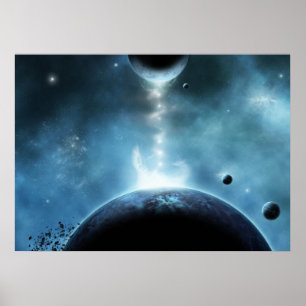 Corona Planet Poster