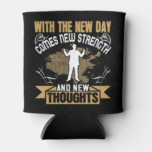 Corona Quarantine Home Kantoor Slogan Blikjeskoeler (Voorkant)