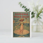 Corona Road Race - 1913 Briefkaart (Staand voorkant)
