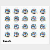 Corona Road Races 100th Jubileum Ronde Sticker (Vel)