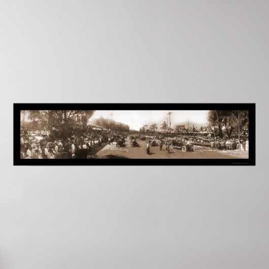 Corona Speedway Foto 1913 Poster (Voorkant)