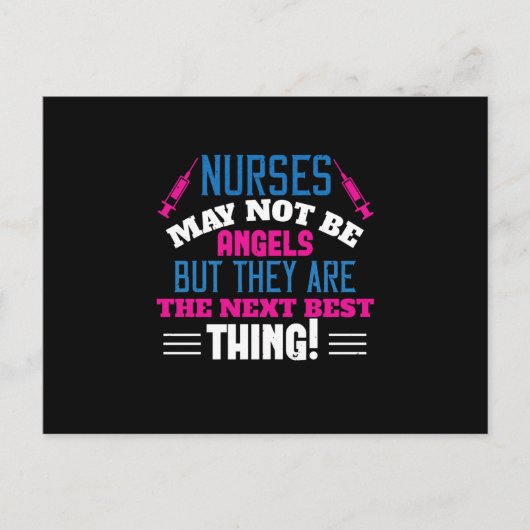 Corona Verpleegkundigen - Verpleegkundigen zijn ge Briefkaart (Voorkant)