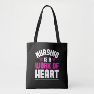 Corona Verpleegsters Verpleging Is Een Werk Van Ha Tote Bag