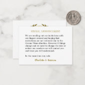 Corona Virus Berichtenbehuizing met Uitnodigingen (Voorkant / Achterkant in situ)