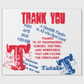 CORONA VIRUS CADEAUPAPIER (Vlak)