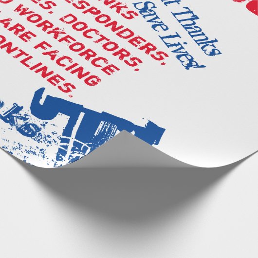 CORONA VIRUS CADEAUPAPIER (Hoek)