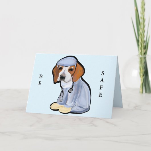 Corona Virus Kaart (Voorkant)