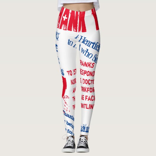 CORONA VIRUS LEGGINGS (Voorkant)