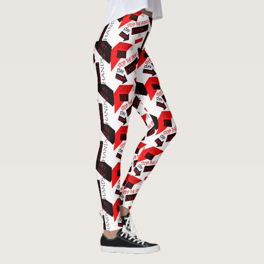 CORONA VIRUS LEGGINGS (Rechts)