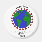 Corona Virus Magnet (Voorkant)