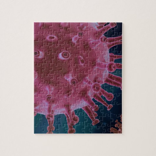 Corona Virus Microbiology Legpuzzel (Verticaal)