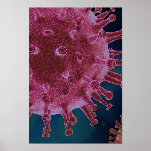 Corona Virus Microbiology Poster (Voorkant)