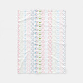 Corona Virus Pandemic World Fleece Deken (Voorkant)