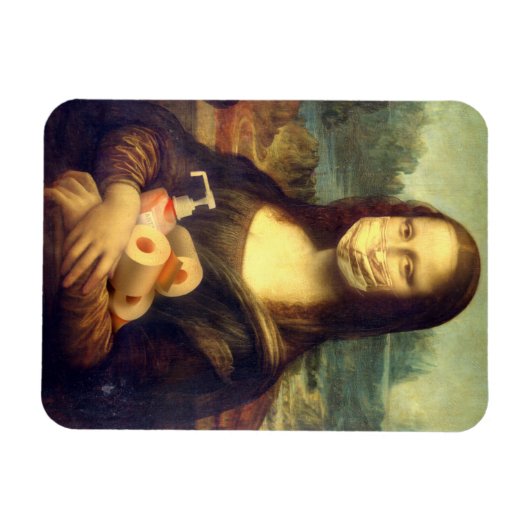 Corona Virus Portrait Magneet (Horizontaal)