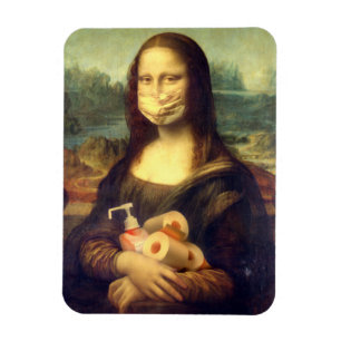 Corona Virus Portrait Magneet