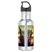 Corona Virus Portrait Waterfles (Achterkant)