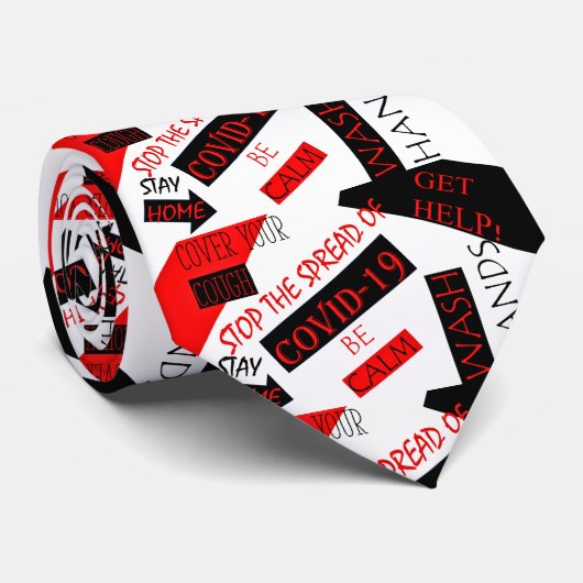 CORONA VIRUS STROPDAS (Opgerold)