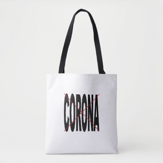 CORONA X schoudertas Tote Bag (Voorkant)