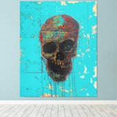 Coronada Mortalidad #1 Canvas Afdruk (Insitu (Houten vloer))