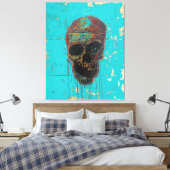 Coronada Mortalidad #1 Canvas Afdruk (Insitu (Slaapkamer))