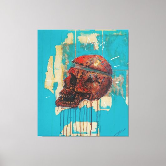 "Coronada Mortalidad #2" Canvas Afdruk (Voorkant)