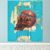 "Coronada Mortalidad #2" Canvas Afdruk (Insitu (Houten vloer))