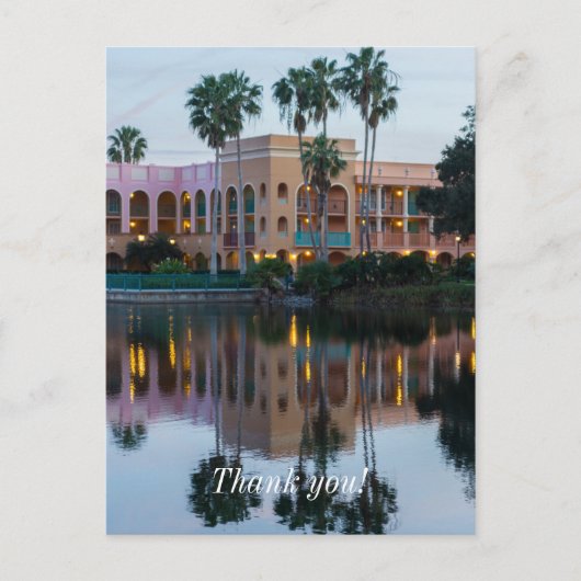 Coronada Springs Reflecties Briefkaart (Voorkant)