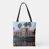 Coronada Springs reflecties Canvas tas (Achterkant)