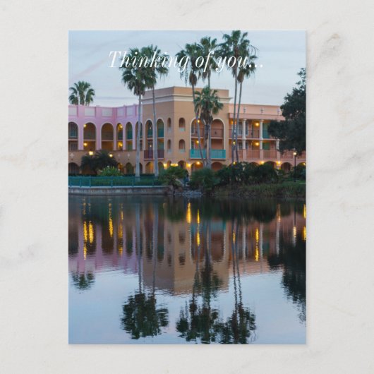 Coronada Springs Reflections Briefkaart (Voorkant)