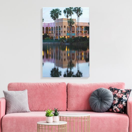 Coronada Springs Reflections Canvas Afdruk (Insitu (Woonkamer))