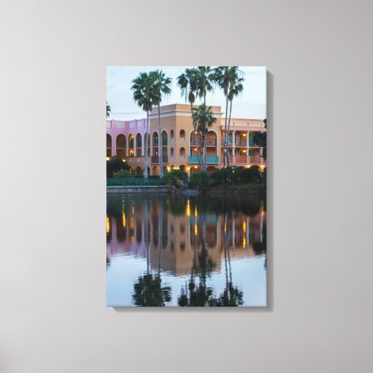 Coronada Springs Reflections Canvas Afdruk (Voorkant)