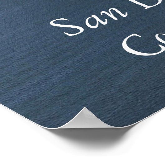 Coronado Bay Bridge Poster (Hoek)