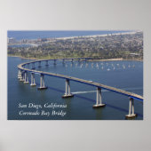 Coronado Bay Bridge Poster (Voorkant)