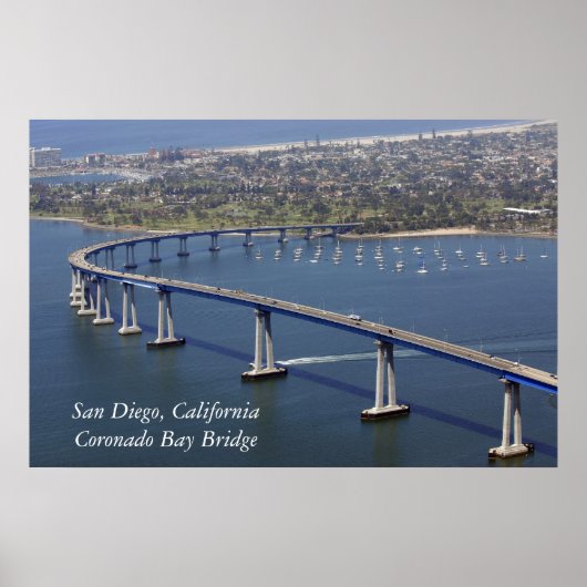 Coronado Bay Bridge Poster (Voorkant)