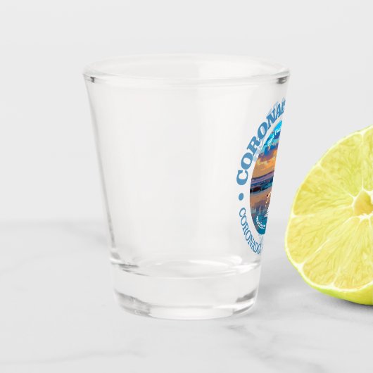 Coronado Beach (C) Shot Glas (Links)