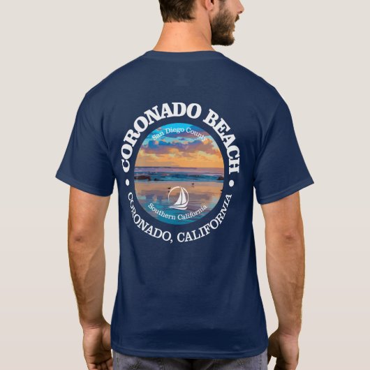 Coronado Beach (C) T-shirt (Achterkant)