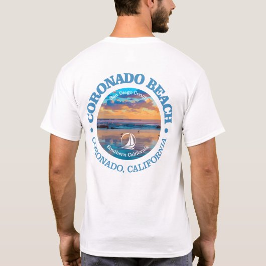 Coronado Beach (C) T-shirt (Achterkant)