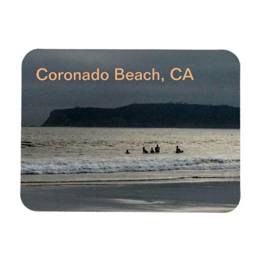 Coronado Beach California fotomagneet Magneet (Horizontaal)
