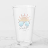 Coronado Beach California Sunglasses Glas (Achterkant)
