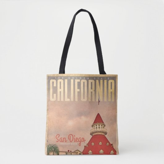  Coronado Beach Canvas tas (Voorkant)