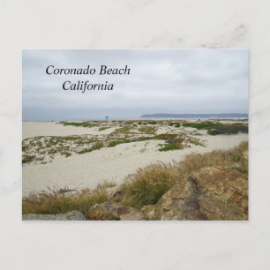 Coronado Beach in Californië Briefkaart