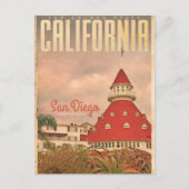  Coronado Beach Travel Briefkaart (Voorkant)