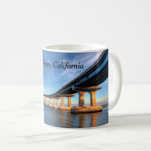 Coronado Bridge in de Mok San Diego (Voorkant rechts)