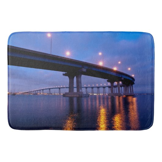 Coronado Bridge in Dusk Badmat (Voorkant)