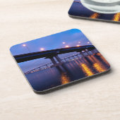 Coronado Bridge in Dusk Bier Onderzetter (Linkerzijde)